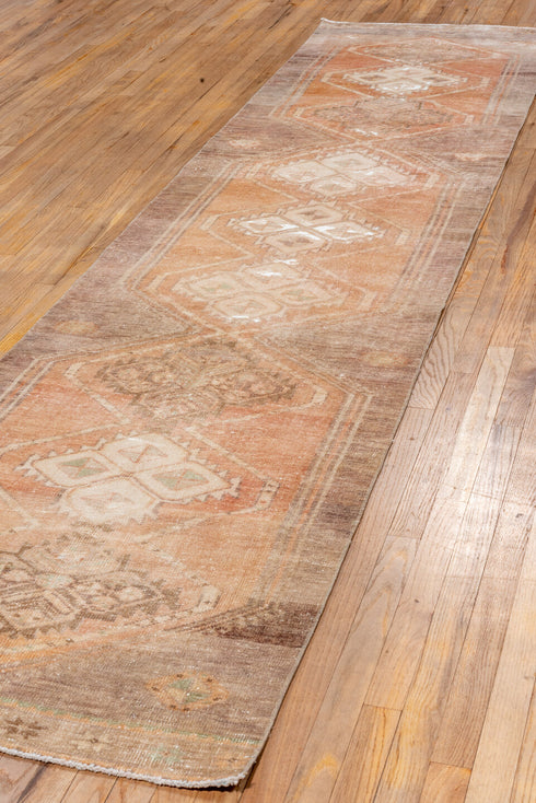 Vintage Oushak Runner Rug (2' x 12')
